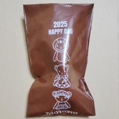 匿名配送　TULLY'S COFFEE 2025　HAPPY BAG テディ