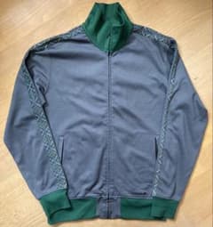 adidas グレー グリーン トラックジャケットのサムネイル