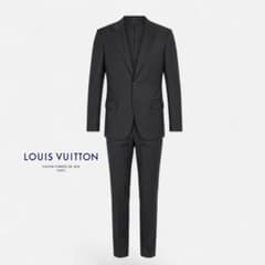 LOUIS VUITTON ストライプ　スーツ セットアップ　46 LOUIS VUITTON ストライプ スーツ セットアップ 46 - メルカリ