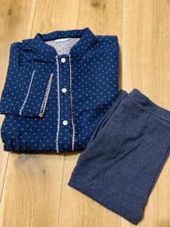 KID BLUE 長袖ナイティ 22ネルドットのサムネイル