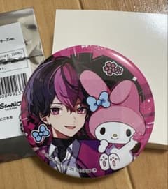シクフォニ サンリオ コラボマイメロディ 缶バッジ 等身 LAN ラン ③