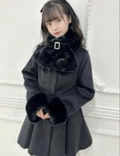 ロジータ　ROJITA ファーティぺット付きトリプルリボンコートのサムネイル