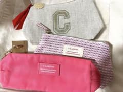クラランス　コスメキット　ポーチ　3個セットのサムネイル