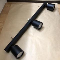 アートワークスタジオ 8畳対応 グリッド3ダウンライト 3灯 ブラック