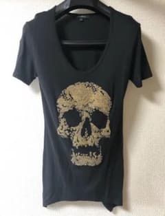 即決OKほぼ新品 廃盤 シバライズ CIVARIZE Tシャツ スカル ゴールドのサムネイル