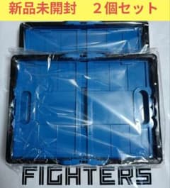 ファイターズ ハンドル付きミニコンテナ 持ち手付き折りたたみ式ミニ 