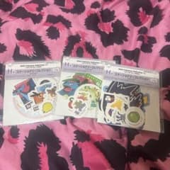 2025 Pokémon Collection くじ ステッカー 3種セットのサムネイル