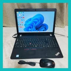 S511 LENOVOノートパソコンi5第7世代SSDメモリ8G高速 Win11 - メルカリ