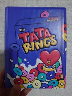 TATA SWEET カバー　リングノート　BT21 テテ BTS　公式　メモのサムネイル