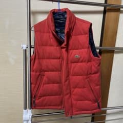 LACOSTE レッド ベスト 48/3 - メルカリ