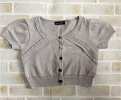 【ポッポ様専用】BeBe 半袖ボレロのサムネイル