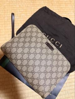 ヴィンテージ　オールド　グッチ　GUCCI セカンドバックのサムネイル