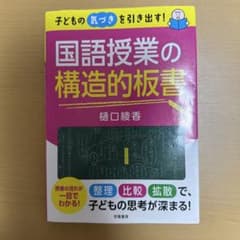 子どもの気づきを引き出す! 国語授業の構造的板書のサムネイル