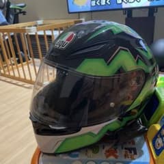 AGV フルフェイスヘルメット XL 内蔵インカム付き - メルカリ