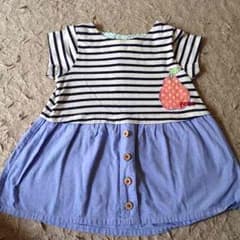 おはなやさま専用☆夏ワンピース90のサムネイル