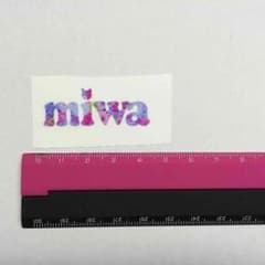 miwaロゴシールのサムネイル