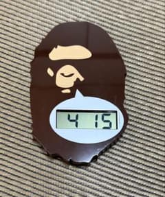 や*と様 A BATHING APE BAPE エイプ 時計 壁掛けのサムネイル