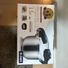 PRESSURE COOKER 3.5L 電気圧力鍋 蒸し目皿付のサムネイル