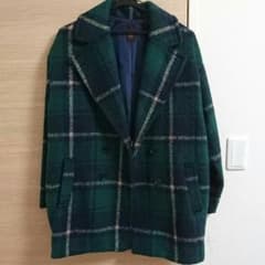 アングリッド シャギーチェックコートのサムネイル