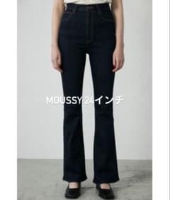 MOUSSY フレアデニムパンツ 24インチ インディゴのサムネイル