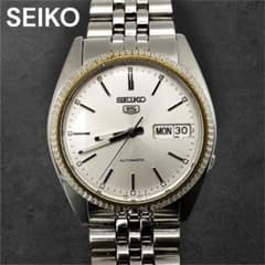 稼働品】SEIKO5 セイコー5 7S26-3110 デイトジャスト シルバー - メルカリ