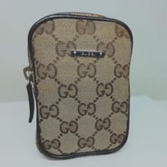 新品　GUCCI　グッチ　キャンバス　シガレットケース　ポーチ　保存袋・付属品 GUCCI グッチ キャンバス シガレットケース ポーチ タバコ入れ タイプ