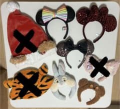 ディズニー・USJカチューシャセットのサムネイル
