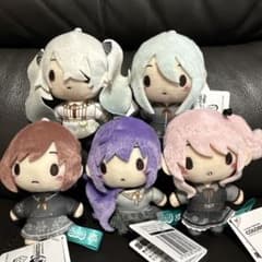 プロセカ　ふわぷち　マスコット　ぬいぐるみ25時、ナイトコードで。　5種セット プロセカ ふわぷち マスコット 25時ナイトコードで。 タグ付き 全5種