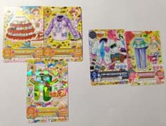 アイカツ！ カード　5枚セット　ブランド有り3枚＋ブランド無し2枚のサムネイル