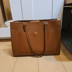 【美品】コールハーン ブラウン レザートートバッグのサムネイル