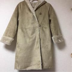 美品 GU♡ムートンタッチコート お値下げのサムネイル