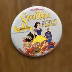 スノーホワイト1987年f.fes缶バッチ値下げです。のサムネイル