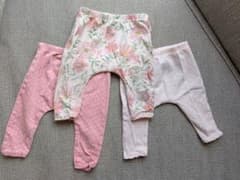 next baby baby leggings 3-piece set, 3-6 months, size 70