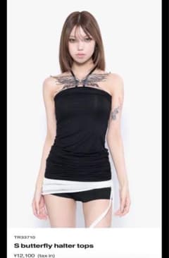 THEREDTHREAD butterfly tops knit shのサムネイル