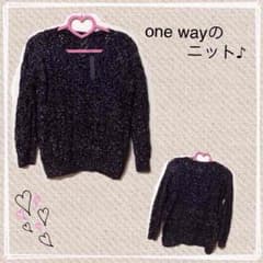 【年始セール】新品未使用one wayニットのサムネイル