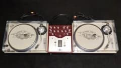 Technics SL-1200 MK2 ターンテーブルDJミキサー SETのサムネイル