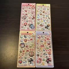 ハローキティ ボンボンドロップシール 4種セットのサムネイル