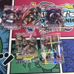 ダイソー ダンガンロンパ 無印 ホログラムカード 5枚セットのサムネイル