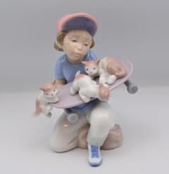 リトルライダー ＃7623 No.3 ☆リヤドロ スペイン ポーセリン 絶版