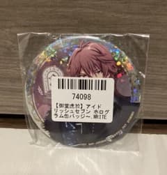 アイドリッシュセブン 8周年 ホログラム缶バッチ 御堂虎於 - メルカリ