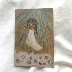 絵画 小学生作品 「僕だけが知っているきみ」のサムネイル