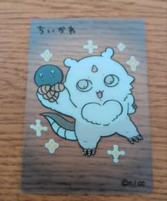 ちいかわ フィッシュソーセージ 丸大オリジナルクリアカード あのこのサムネイル