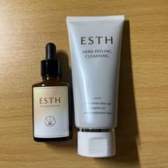 ESTH ハーブピーリングクレンジング & リッチファーストブースター