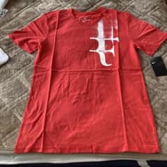 Nike 赤 ロジャーフェデラー 半袖 Tシャツ - メルカリ