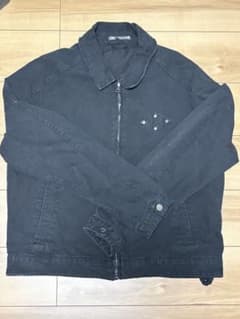ZARA デニムジャケット ブラックのサムネイル