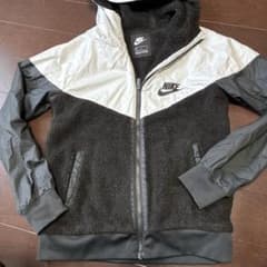 Nike フリースジャケット M 黒・グレーのサムネイル