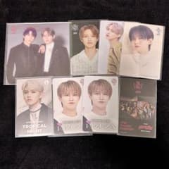 JO1 시라이와 루히메 HMV 클리어 트레카 쿠폰 세븐 넷 스티커