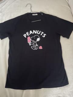 PEANUTS スヌーピー Tシャツ ネイビーのサムネイル