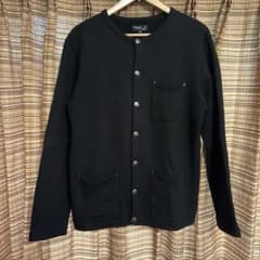 agnes b. homme スナップカーディガン ブラック T1のサムネイル