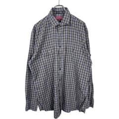 オールド SUPREME シュプリーム メンズ 長袖チェックシャツ XL - メルカリ